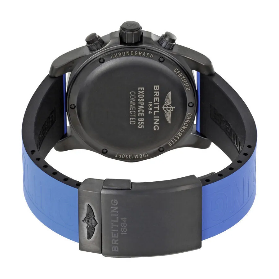 Breitling Exospace B55 Connected Blue Rubber Men's Watch VB5510H2-BE45BLPD3 VB5510H2-BE45-235S-V20DSA.2