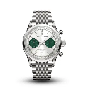 Carl F. Bucherer Manero Flybak Chronograph Stainless Steel Men's Watch