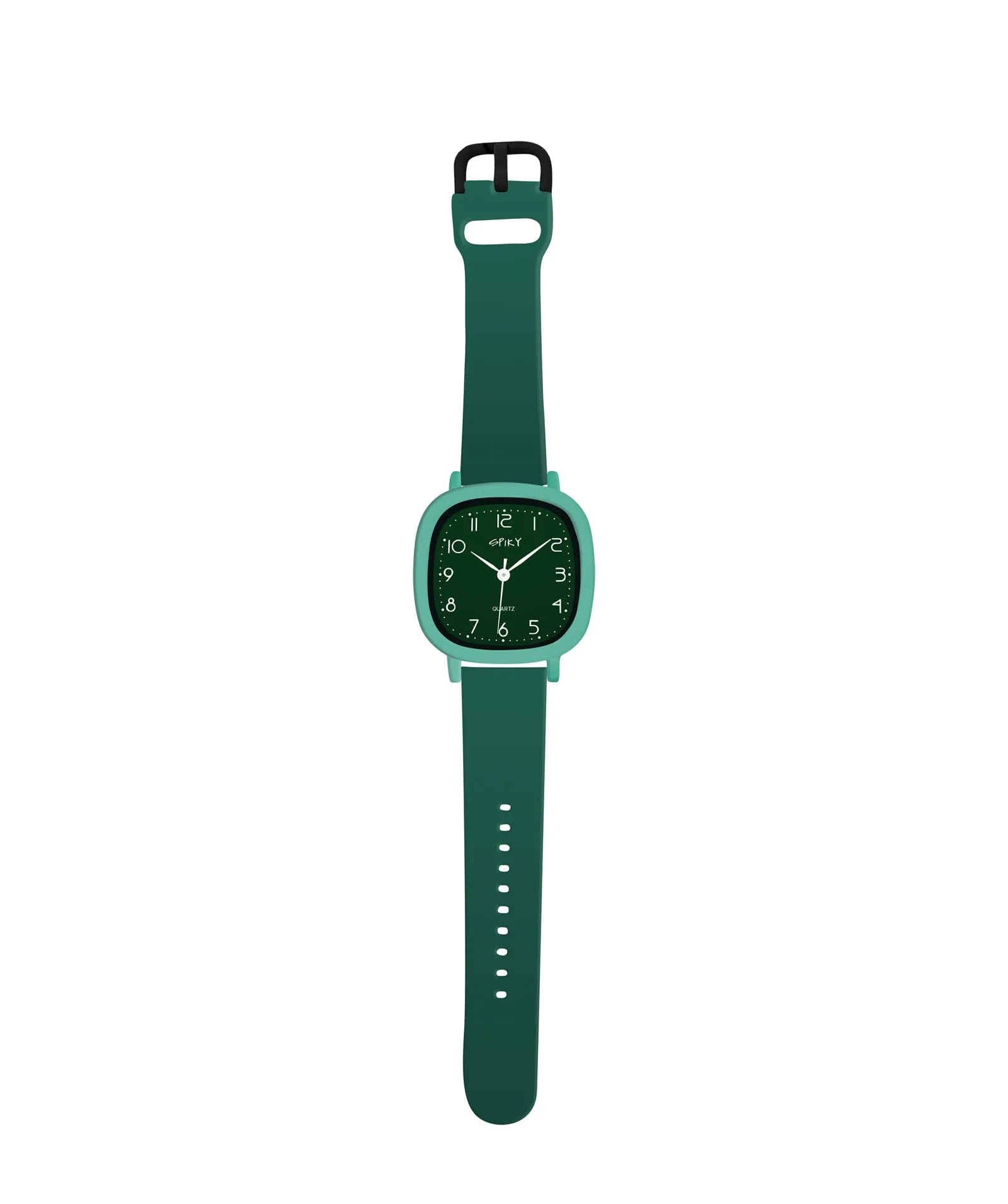 Spiky Eva19 Square Analog Watch for Kids - Pink